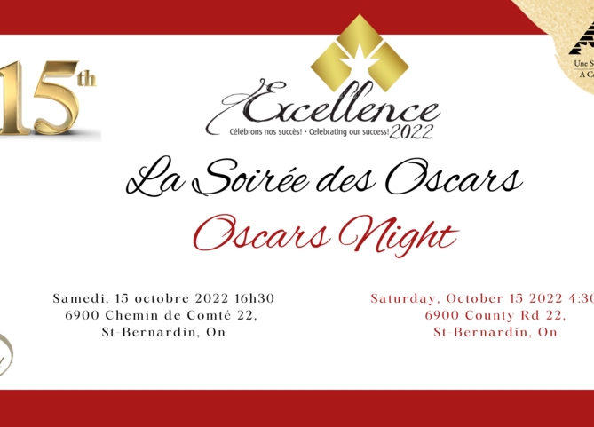 Ticket sale - 2022 Gala of Excellence